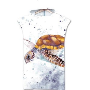 Serviette de plage pour enfant tortue de mer