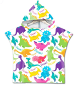 Serviette de plage pour enfant dinosaure roar