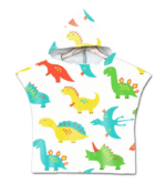 Serviette de plage pour enfant dinosaure petit dino