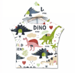 Serviette de plage pour enfant dinosaure dino