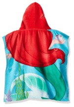 Serviette de plage pour enfant La petite sirène dos