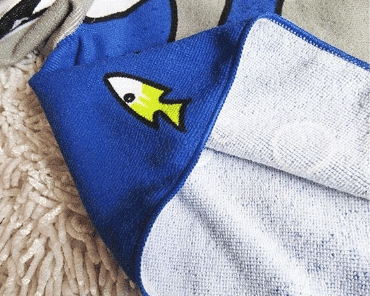 Serviette de plage pour enfant plongeur