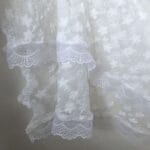 Robe longue paréo en dentelle detail