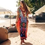 Robe paréo multicolore 1