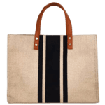 Sac de plage XXL en toile noir