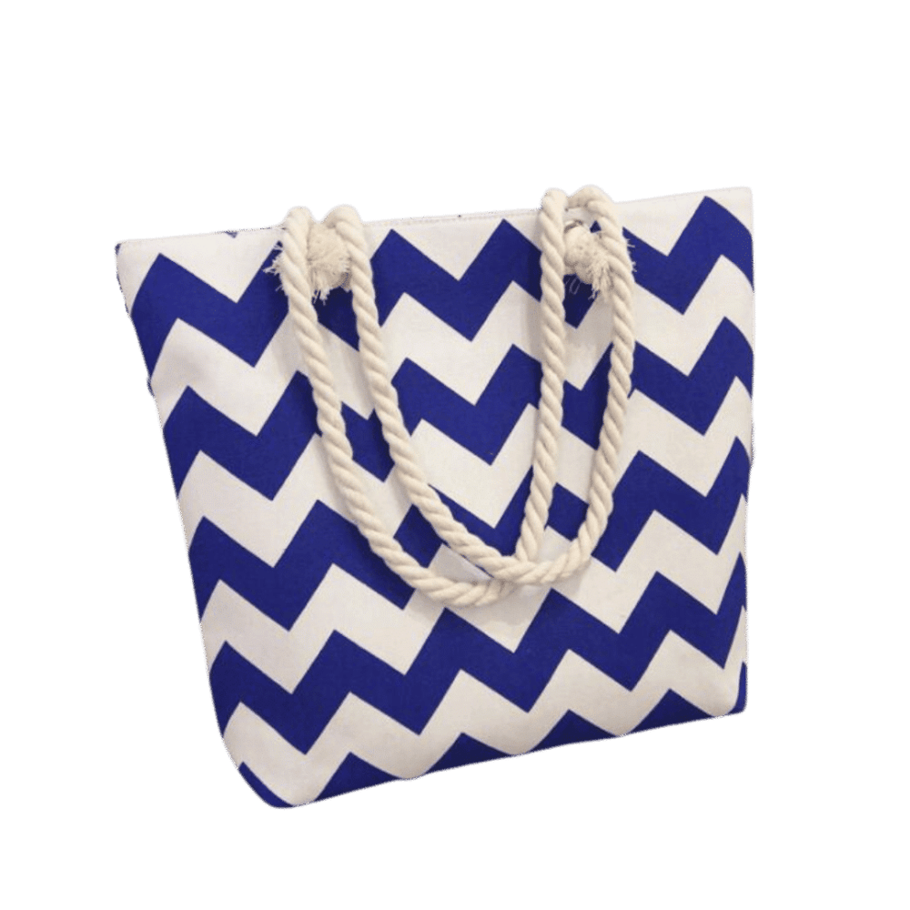 Sac de plage pour femme imprimé en toile produit