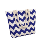 Sac de plage pour femme imprimé en toile produit