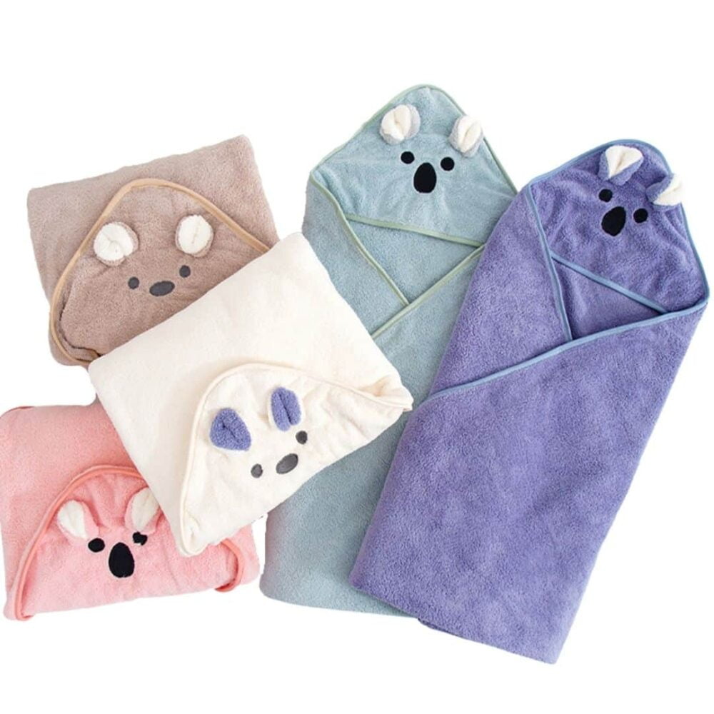 Serviette de plage animaux pour enfant