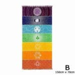 Serviette de plage chakra 150-70