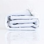 Serviette de plage pour enfant fond marin detail