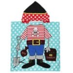 Serviette de plage pour enfant pirate