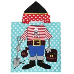Serviette de plage pour enfant pirate