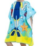 Serviette de plage pour enfant plongeur