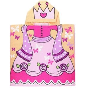 Serviette de plage pour enfant princesse