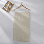 Pareo de bain éponge ultra absorbant beige