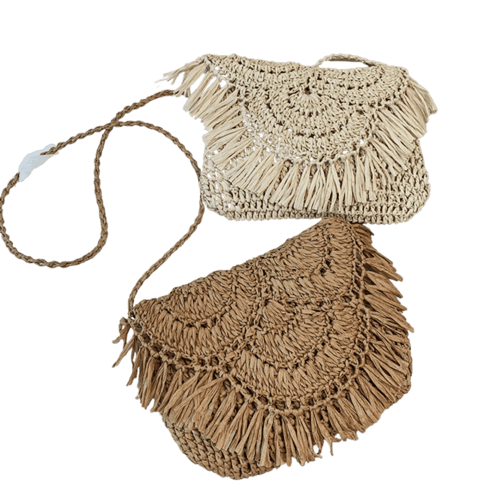 Pochette de plage en paille