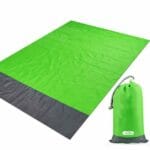 Serviette de plage XXL imperméable vert