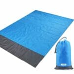 Serviette de plage XXL imperméable bleu