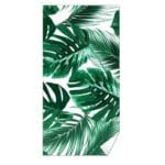 Serviette de plage en microfibre tropicale jungle