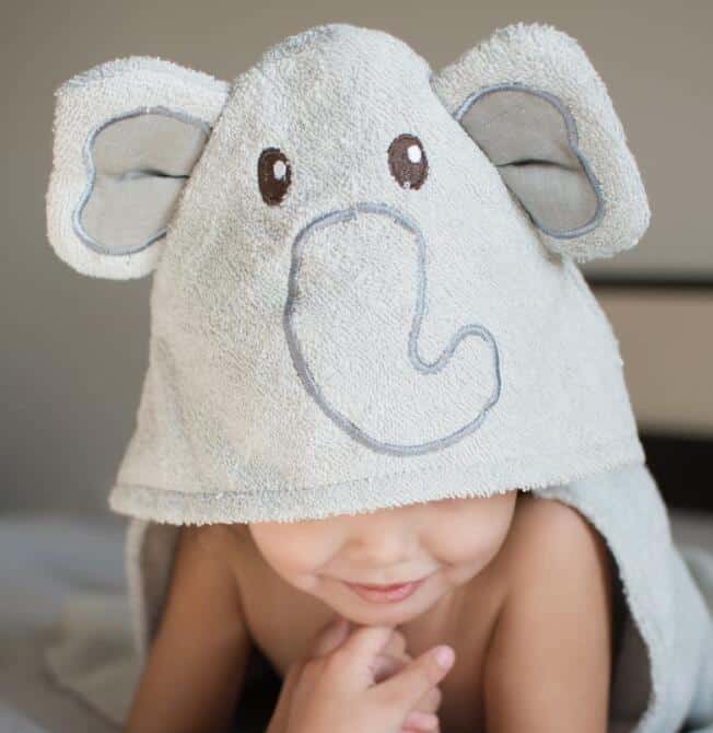 Serviette de plage à capuche pour enfant