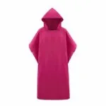 Poncho de plage à séchage rapide fushia