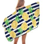Serviette de plage en microfibre ananas