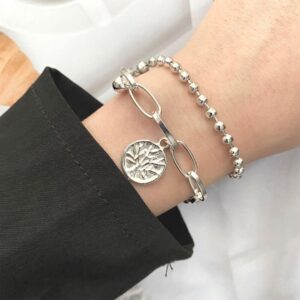 Bracelet Boheme Chaines et Breloques arbre de vie produit