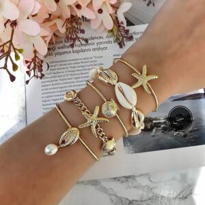 Bracelet Bohème Perles et Coquillages produit