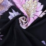 Kimono de Plage Imprimé Japonais detail