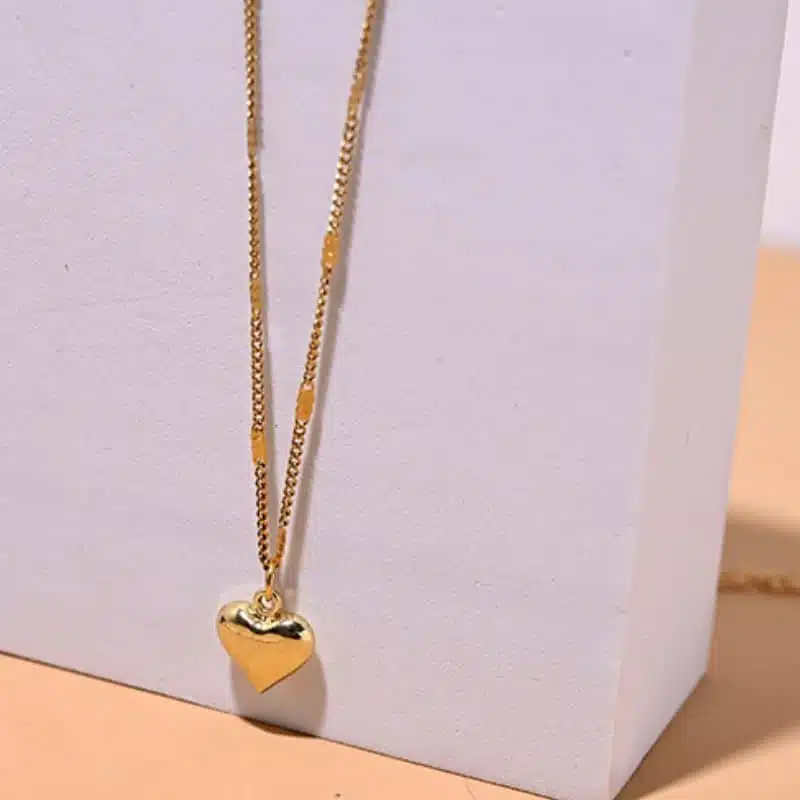 Collier Surfeur Coquillage Blanc Pendentif Coeur Collier Surfeur Coquillage Blanc Pendentif Coeur detail 3
