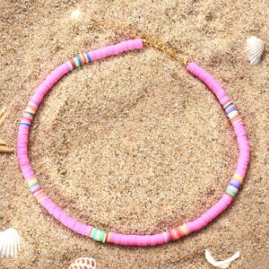 Collier Surfeur Couleur Unie Ras du Cou produit