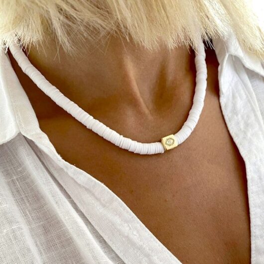 Collier surfeur homme, cadeaux uniques pour hommes, tour de cou coquillage,  bijoux beachy -  France