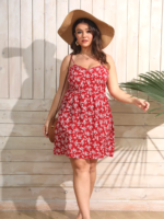 Robe D'été Grande Taille Dos Nu Motif Floral produit