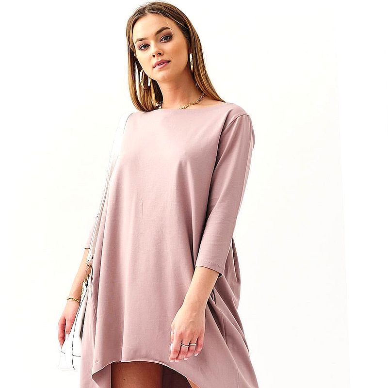 Robe Pull Automne Asymétrique lifestyle 2