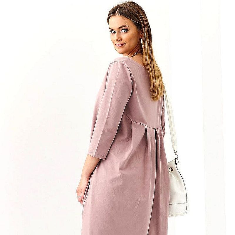 Robe Pull Automne Asymétrique lifestyle 3