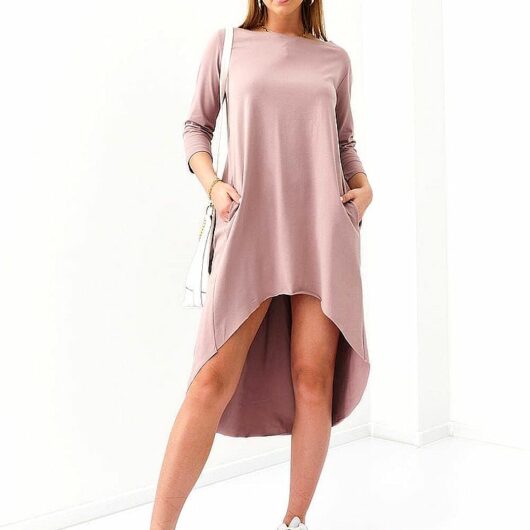 Robe Pull Automne Asymétrique produit