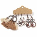 Boucles d'Oreilles Vintage Bohème B