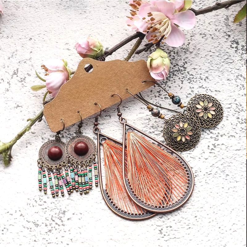 Boucles d'Oreilles Vintage Bohème LIFESTYLE 3